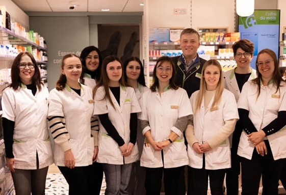 équipe pharmacieplus échandens